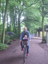 En gezellig weer met pappa naar huis